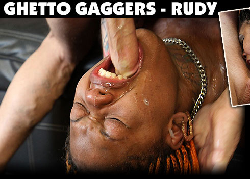 Rudy Gets Throat Fucked